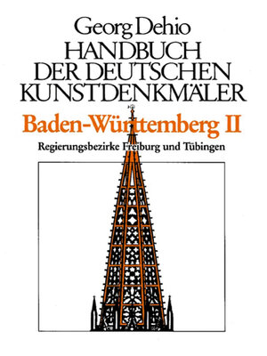 cover image of Dehio--Handbuch der deutschen Kunstdenkmäler / Baden-Württemberg Bd. 1